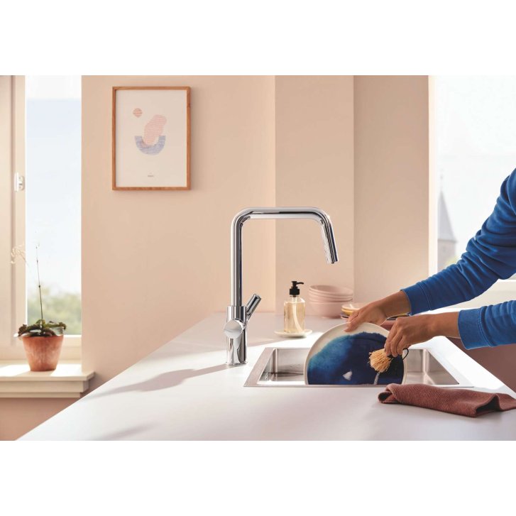 Grohe Blue Pure - Drezová batéria EuroSmart s filtračnou funkciou, chróm 30583000