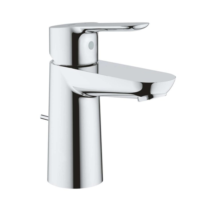 Grohe BauEdge - Umývadlová batéria, s výpusťou, chróm 23802000