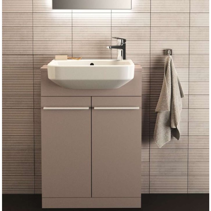 Ideal Standard i.Life S - Umývadlová skrinka, 60x21x83 cm, 2 dvierka, matná béžová T5298NH