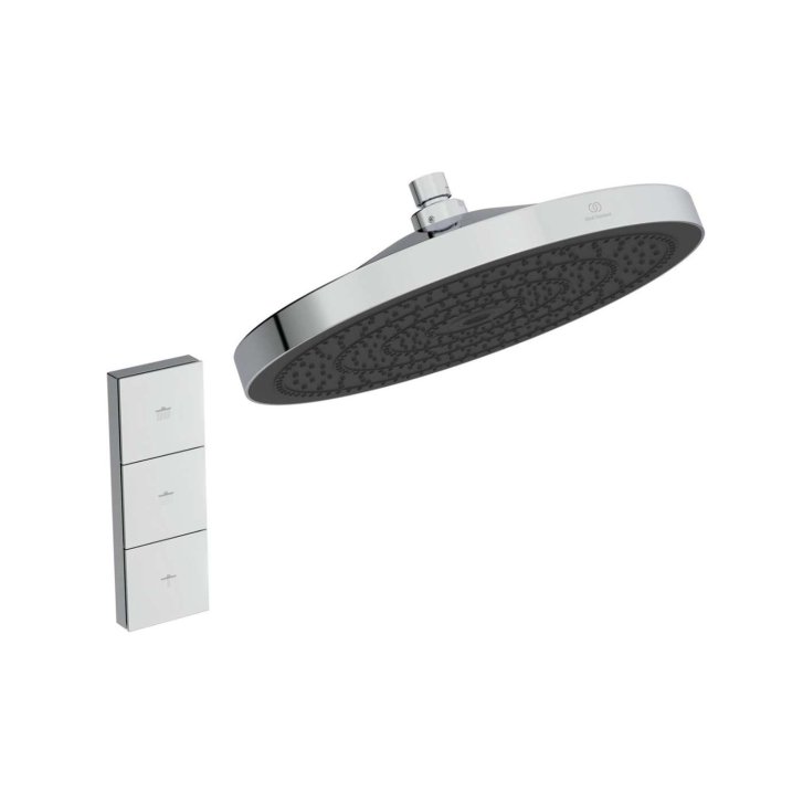 Ideal Standard Idealrain Solos - Hlavová sprcha, priemer 30 cm, 3 prúdy, chróm A7889AA