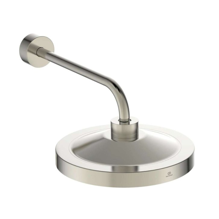 Ideal Standard Idealrain Solos - Hlavová sprcha s pripojením, priemer 33 cm, 3 prúdy, s LED osvetlením, Silver Storm A7890GN