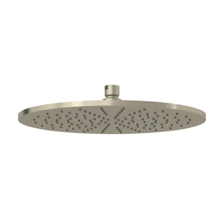 Kludi A-Qa - Hlavová sprcha, priemer 30 cm, kefovaný nikel 64330N5-00