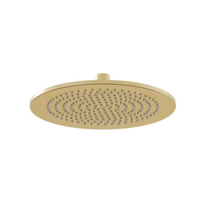 Ravak - Hlavová sprcha, priemer 25 cm, kefované zlato X07P1238