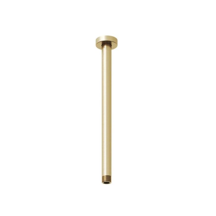 Ravak - Sprchové rameno stropné, 30 cm, kefovaná zlato X07P1243