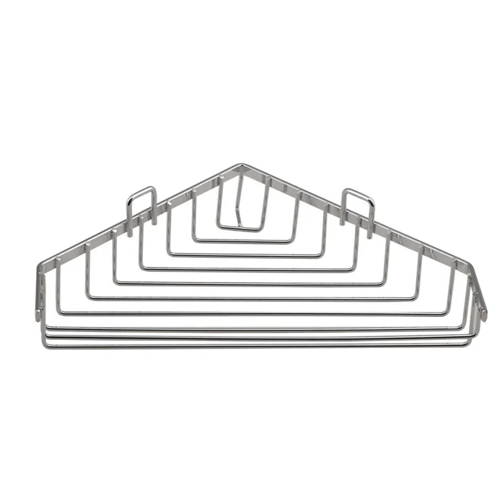 Aqualine Chrom Line - Rohová drôtená mydlovnička, chróm 37003