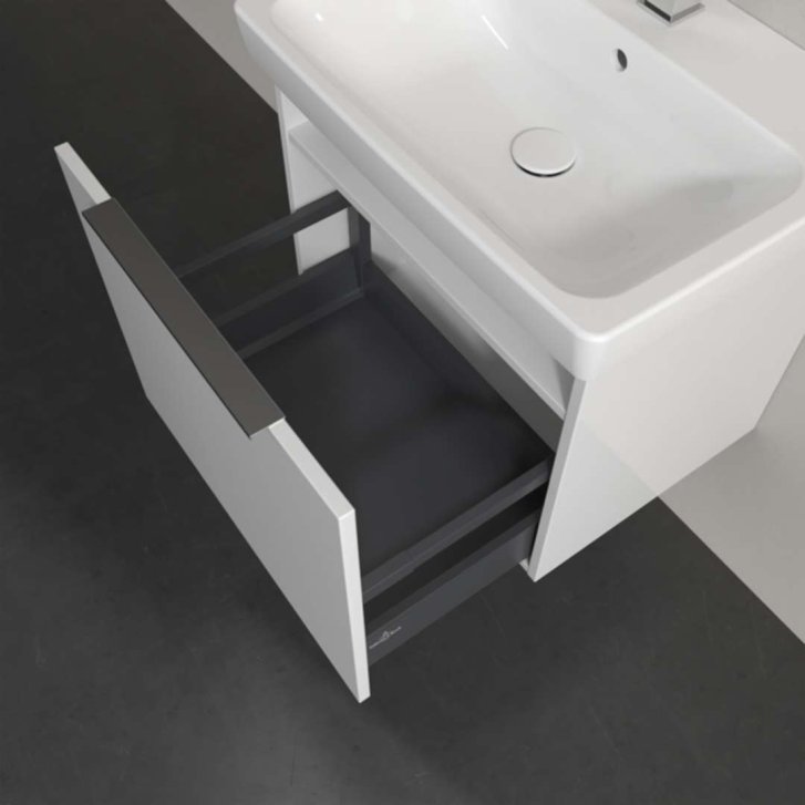 Villeroy & Boch Architectura - Skrinka s umývadlom, 55x47x42 cm, 1 zásuvka, biela 4A876001SVS