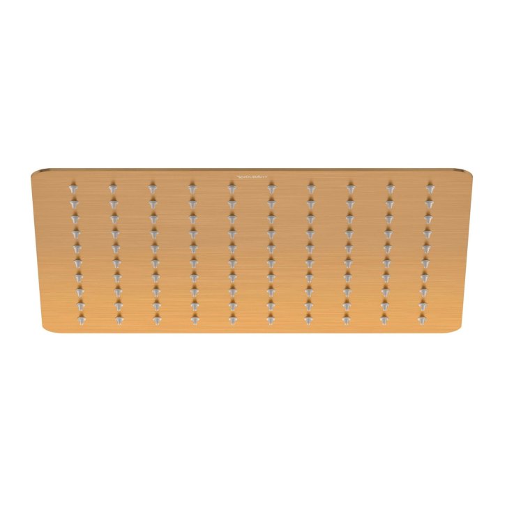 Duravit - Hlavová sprcha, 30x30 cm, kefovaný bronz UV0660031004