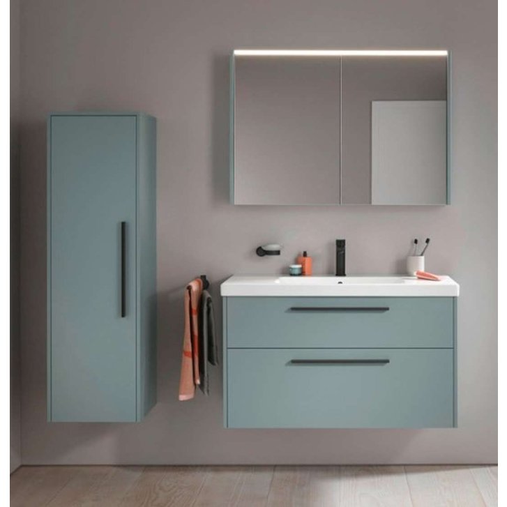 Duravit D-Code - Mydlovnička s držiakom, pravá, mliečne sklo/matná čierna 0099184600