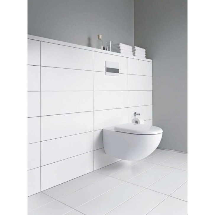 Duravit Architec - Závesné WC, Rimless, DuraShield, matná biela 257209AC00