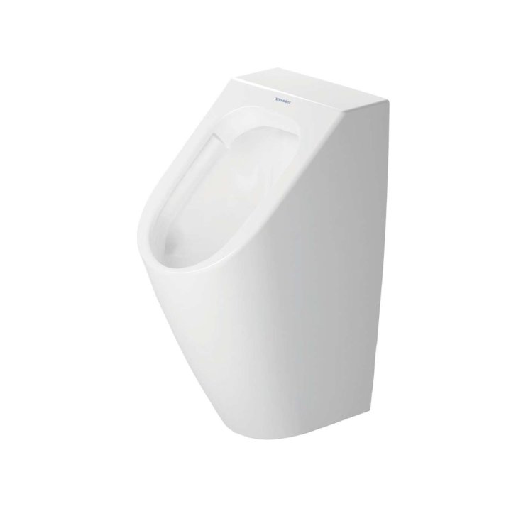 Duravit ME by Starck - Pisoár, zadný prívod vody, Rimless, DuraShield, biela 280930AA00