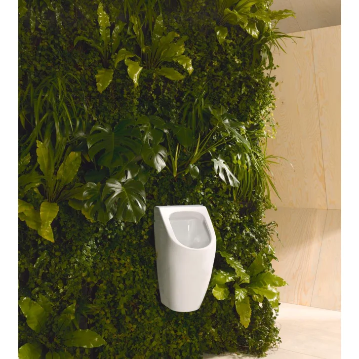 Duravit ME by Starck - Pisoár, zadný prívod vody, Rimless, DuraShield, biela 280930AA00