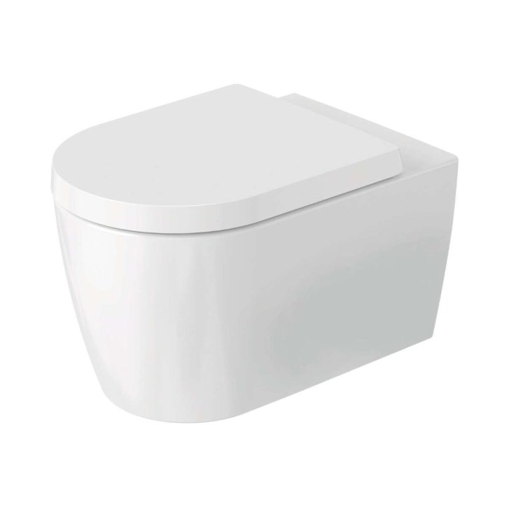 Duravit ME by Starck - Závesné WC, Rimless, DuraFlush, DuraShield, biela 290709AA00