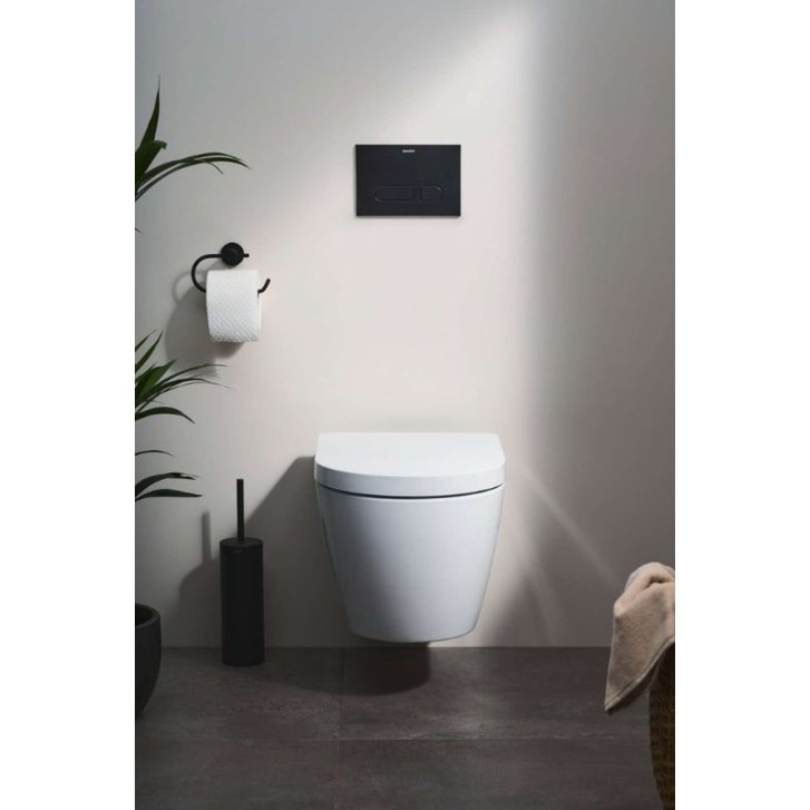 Duravit ME by Starck - Závesné WC, Rimless, DuraFlush, DuraShield, biela 290709AA00