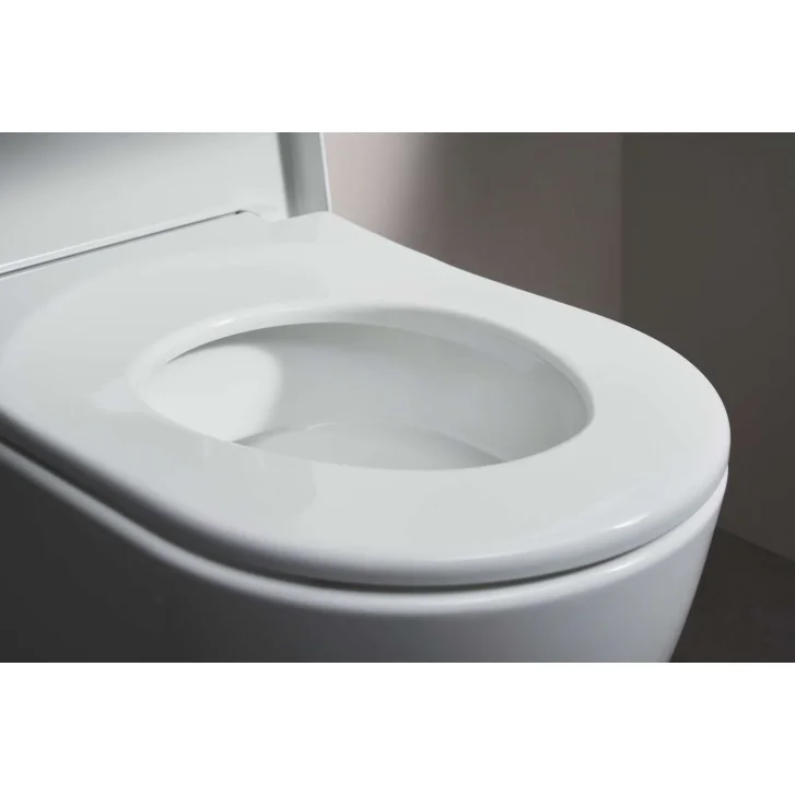 Duravit ME by Starck - Závesné WC, Rimless, DuraFlush, DuraShield, biela 290709AA00