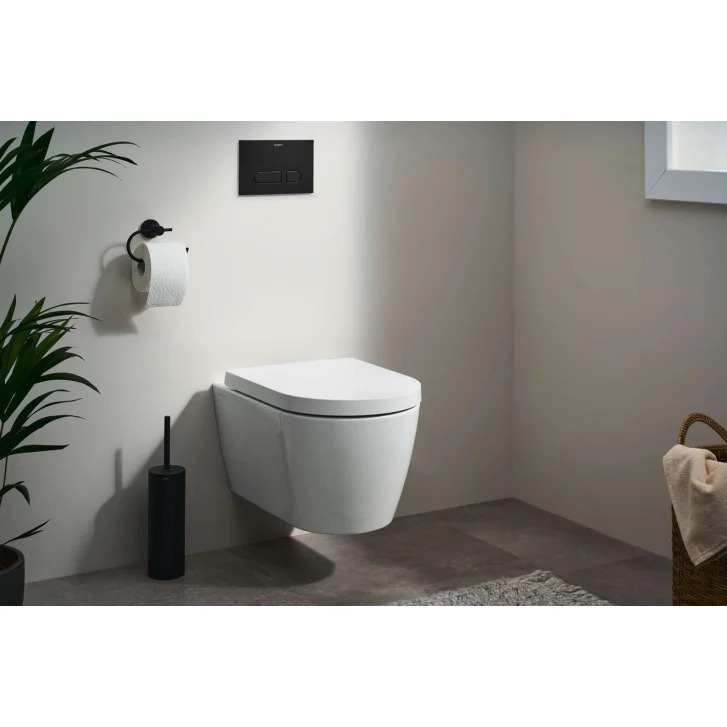 Duravit ME by Starck - Závesné WC, Rimless, DuraFlush, DuraShield, biela 290709AA00