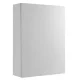 Aqualine Vega - Zrkadlová skrinka, 60x70x18 cm, 1 dvierka, biela VG066
