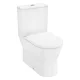 Hansgrohe EluPura Original S - WC kombi s doskou SoftClose, vario odpad, AquaChannel Flush, Rimless, biela 60346450