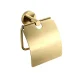 kielle Oudee - Držiak toaletného papiera s krytom, brushed gold 40402036