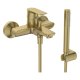 Ideal Standard Connect Air - Vaňová batéria s príslušenstvom, Brushed Gold A7056A2