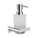 Hansgrohe AddStoris - Dávkovač mydla s držiakom, matné sklo/chróm 41745000