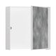 Hansgrohe XtraStoris Rock - Výklenok do steny, s dvierkami, 30x30x10 cm, matná biela 56085700