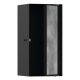 Hansgrohe XtraStoris Rock - Výklenok do steny, s dvierkami, 30x15x14 cm, matná čierna 56088670