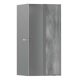 Hansgrohe XtraStoris Rock - Výklenok do steny, s dvierkami, 30x15x14 cm, kefovaná nerezová 56088800