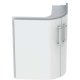 Geberit Selnova Compact - Umývadlová skrinka, 69x55x60 cm, 2 dvierka, lesklá biela/matná biela 501.486.00.1