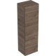 Geberit Smyle Square - Skrinka vysoká, 118x36 cm, orech 500.361.JR.1