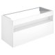 Keuco Stageline - Umývadlová skrinka, 120x63x49 cm, s osvetlením a USB, biela 32882300100