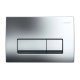 Geberit Delta50 - Ovládacie tlačidlo splachovania, lesklý chróm 115.119.21.1