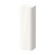 Duravit Happy D.2 Plus - Vysoká skrinka, 134x40x36 cm, pánty vľavo, biela vysoký lesk HP1261L2222