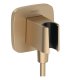 Hansgrohe Fixfit - Sprchové kolienko s držiakom, kefovaný bronz 26887140