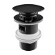 Roca Aqua - Umývadlový výpust Click-Clack, titanium black A5054015CN