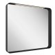 Ravak Strip - Zrkadlo s LED osvetlením, 91x71 cm, čierna X000001572
