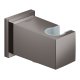 Grohe Euphoria Cube - Nástenné kolienko s držiakom, Hard Graphite 26370A00