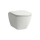 Laufen Lua - Závesné WC, Rimless, LCC, biela H8200804000001