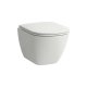Laufen Lua - Závesné WC, Rimless, LCC, biela H8200834000001