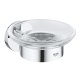 Grohe QuickFix Start - Mydlovnička s držiakom, sklo/chróm 41193000