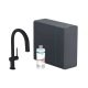 Hansgrohe Aqittura M91 - Drezová batéria s výsuvnou koncovkou, SodaSystem, sBox, matná čierna 76836670