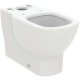 Ideal Standard Tesi - WC kombi misa, vario odpad, AquaBlade, matná biela T0082V1