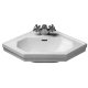 Duravit 1930 - Umývadielko s prepadom, 60x45 cm, biela 0793420000