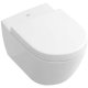Villeroy & Boch Subway 2.0 - Závesné WC, AquaReduct, alpská biela 56001001