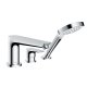 Hansgrohe Talis E - Batéria na okraj vane, 3-otvorová inštalácia, chróm 71731000