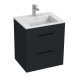Jika Cube - Skrinka s umývadlom 55x43x61 cm, matný antracit H4536121763521