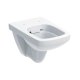 Geberit Selnova Square - Závesné WC, 530x350 mm, Rimfree, biela 501.458.00.7