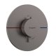 Hansgrohe ShowerSelect Comfort - Termostatická batéria pod omietku, kefovaný čierny chróm 15559340