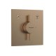 Hansgrohe DuoTurn E - Batéria pod omietku, na 2 spotrebiče, kefovaný bronz 75417140