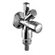 Schell Comfort - Kombinovaný rohový ventil, chróm 035480699