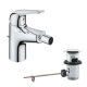 Grohe Swift - Bidetová batéria s výpusťou, chróm 24332001